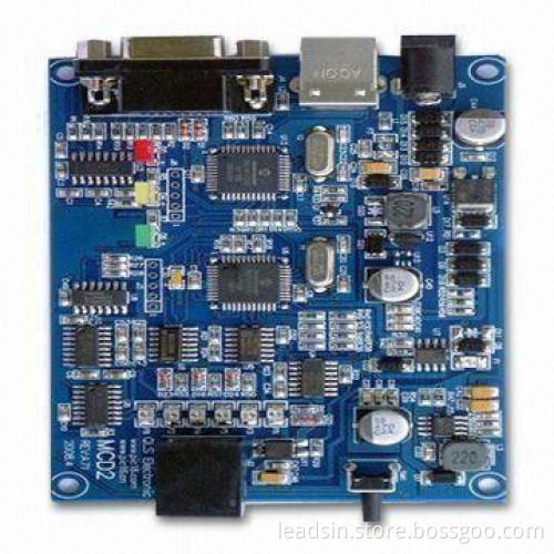 PCBA, Used in Industrial Control, Made of FR4, with 1oz Cooper Thickness
